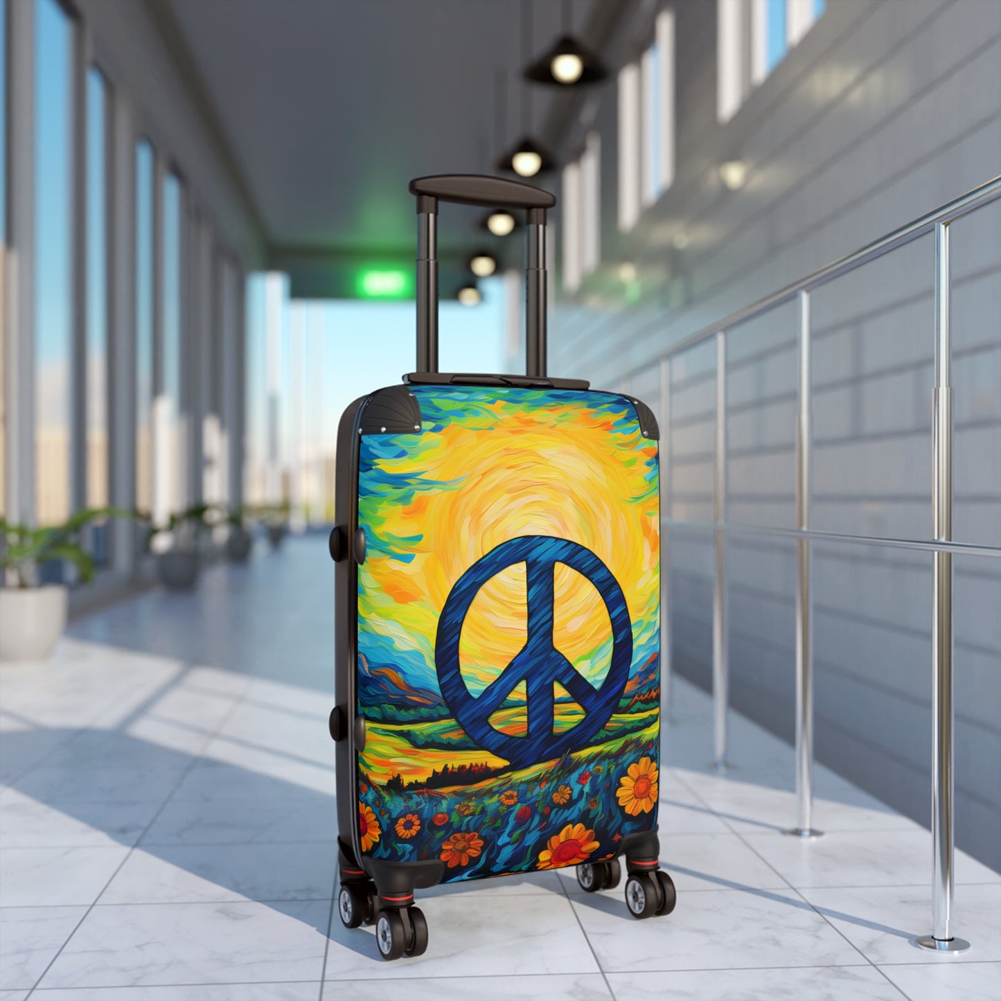 Peaceful Fields Suitcase