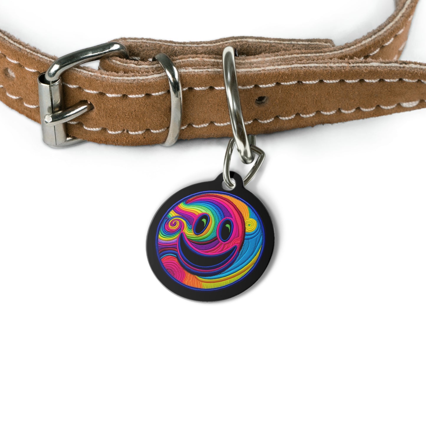 Psychedelic Pet Tag