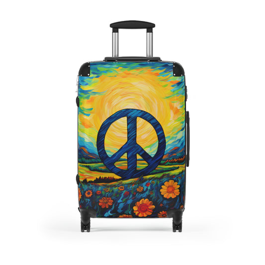 Peaceful Fields Suitcase
