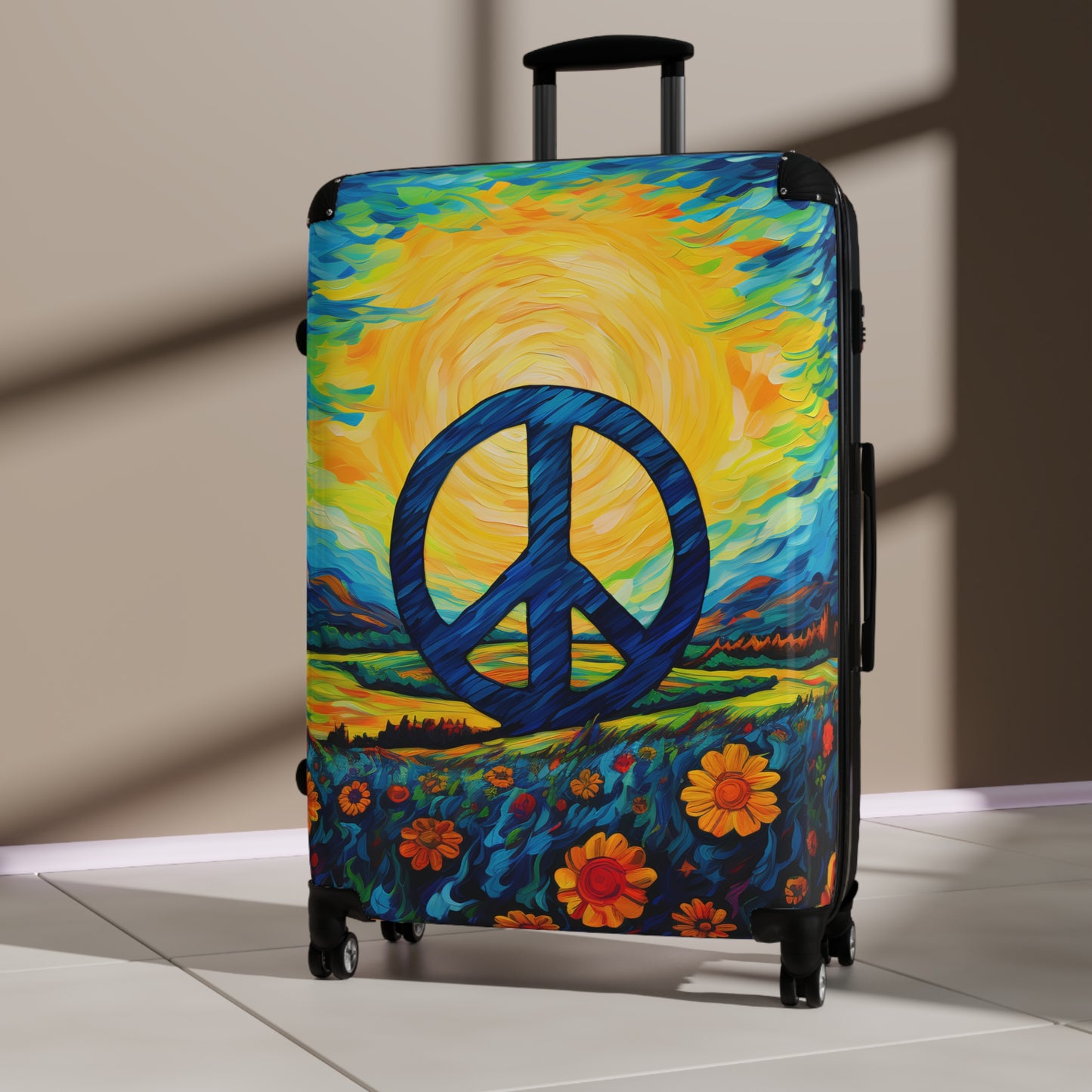 Peaceful Fields Suitcase