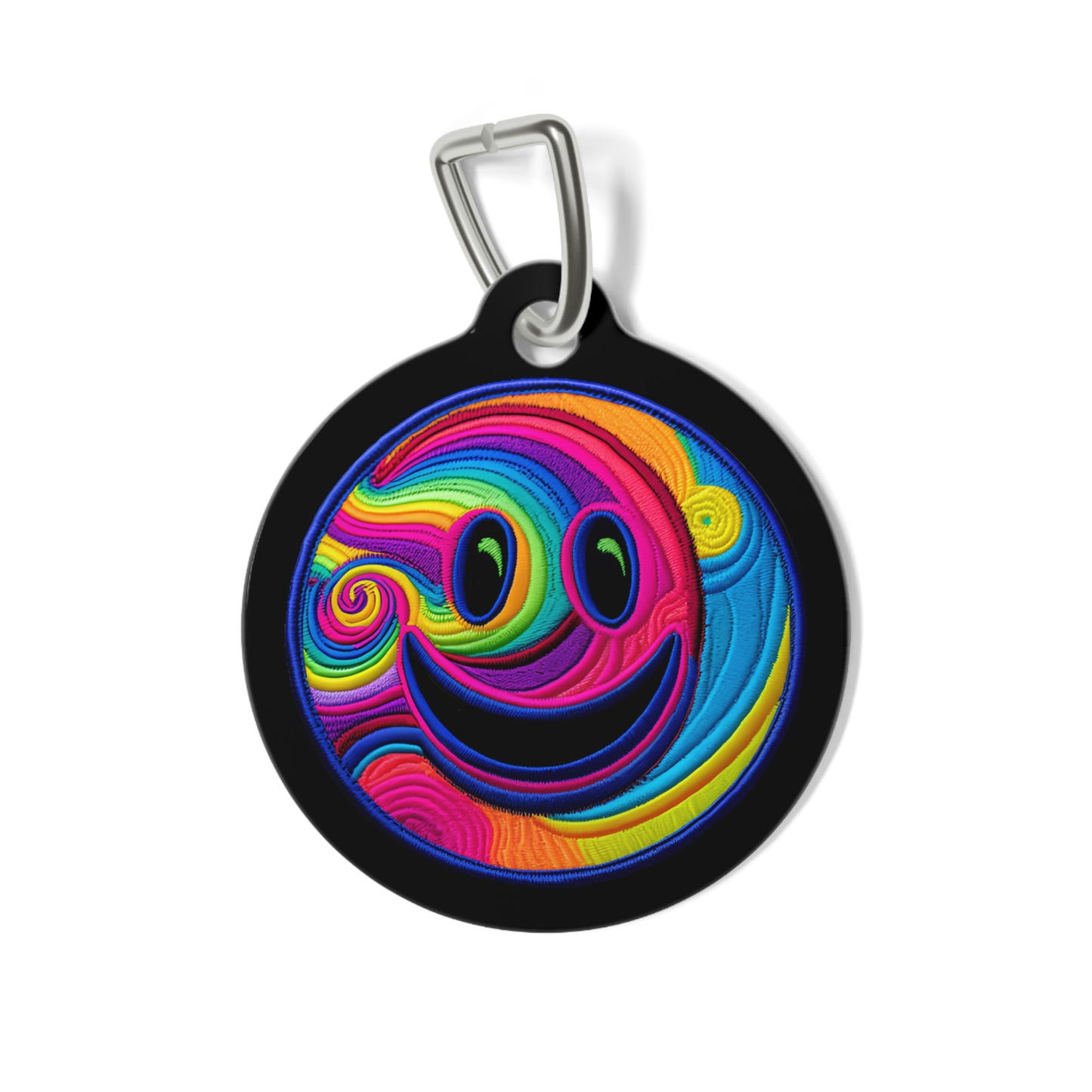 Psychedelic Pet Tag