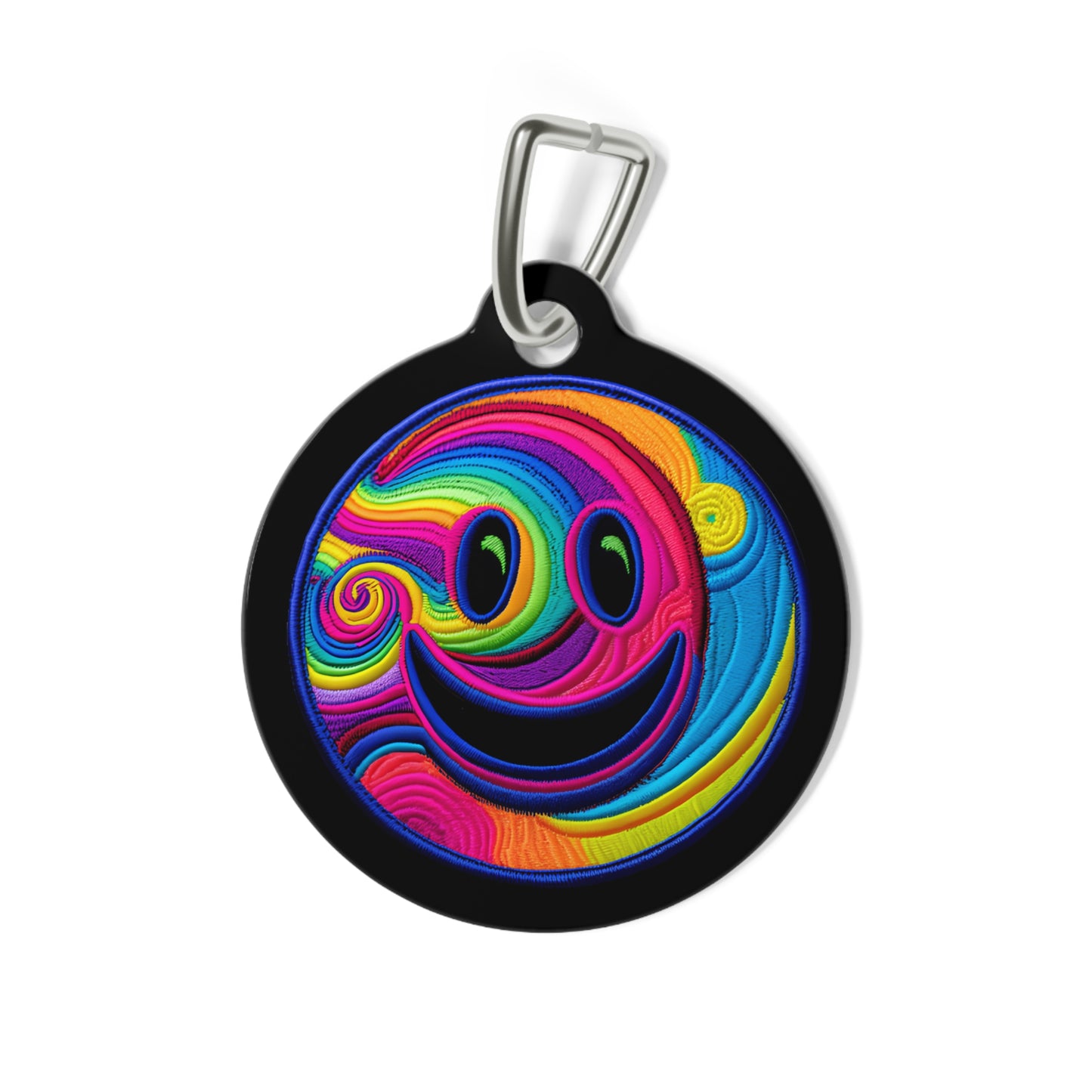 Psychedelic Pet Tag