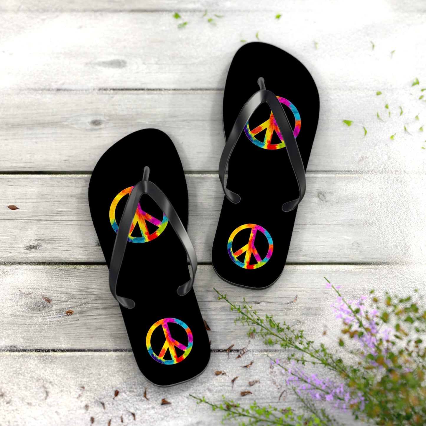 Peaceful Steps Flip Flops