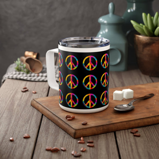 Small Sips of Peace Insulated Coffee Mug, 10oz