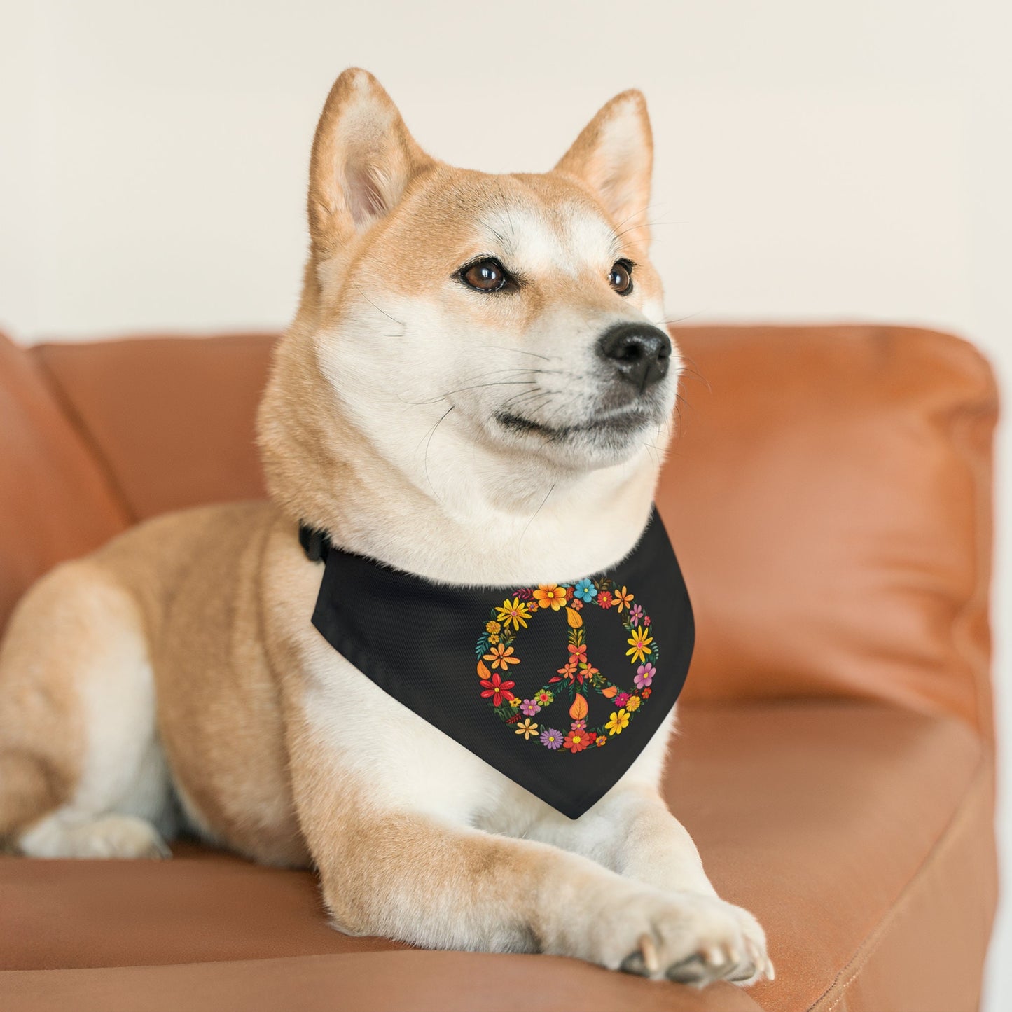 Hippie Hound Pet Bandana Collar