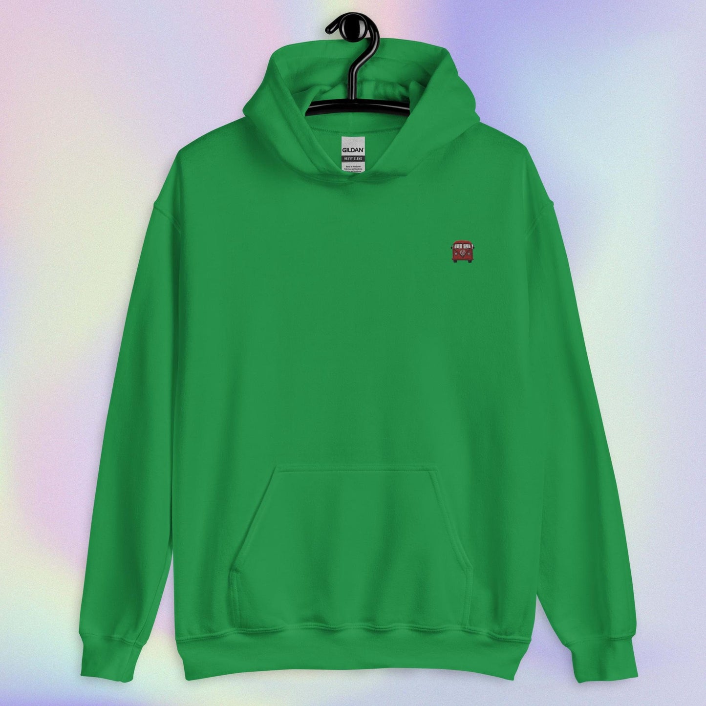 Groovy Bus Embroidered Comfy Hoodie