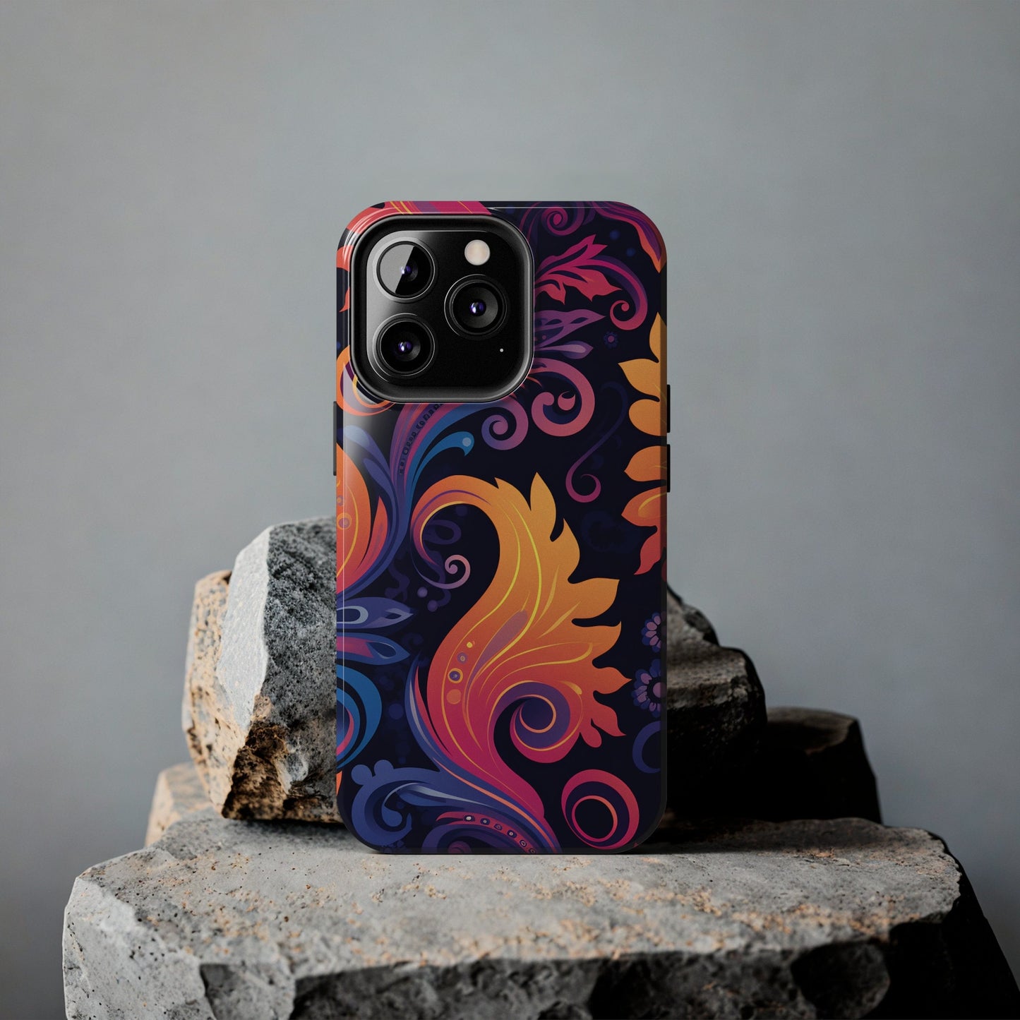 Sunset Serenade Paisely Phone Case