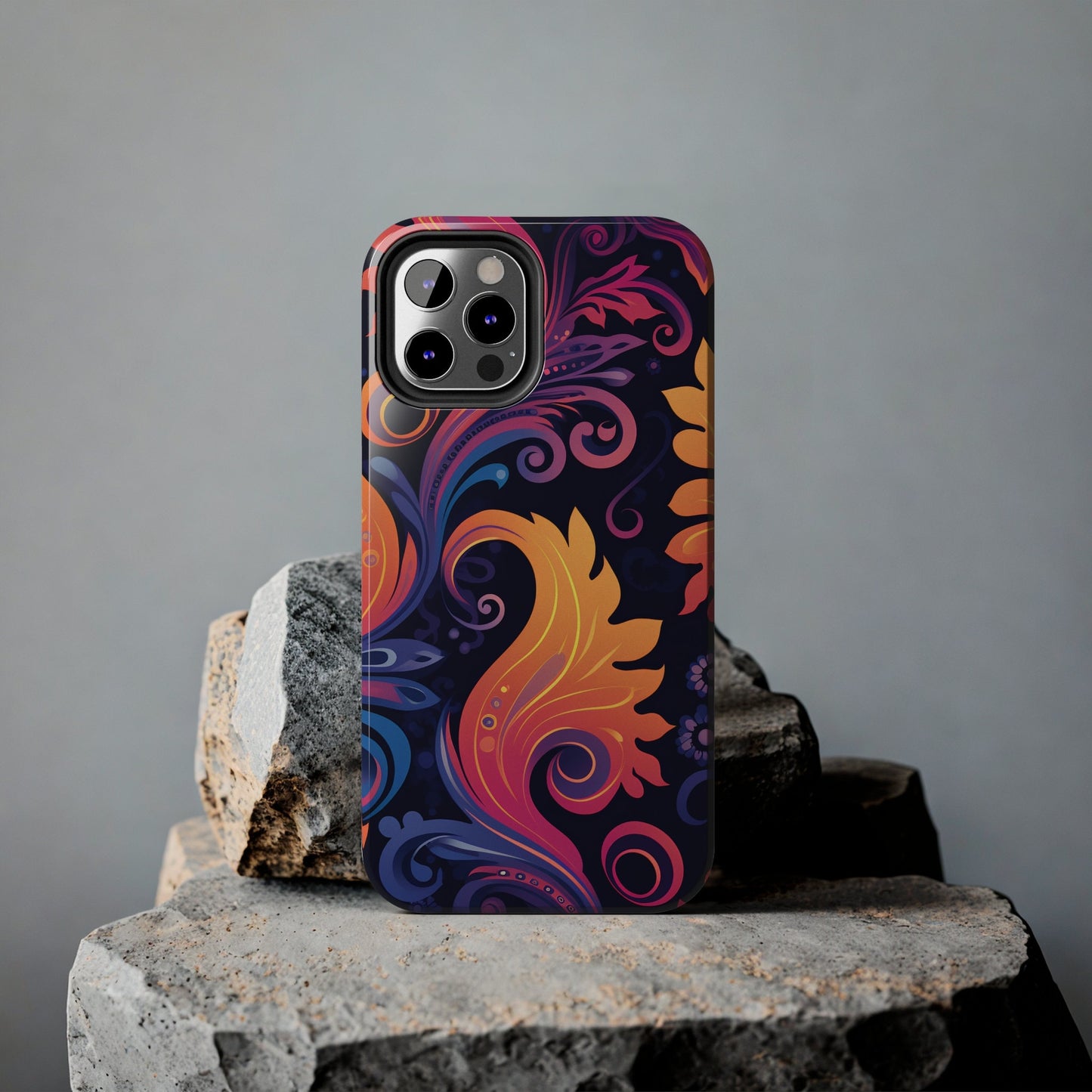 Sunset Serenade Paisely Phone Case