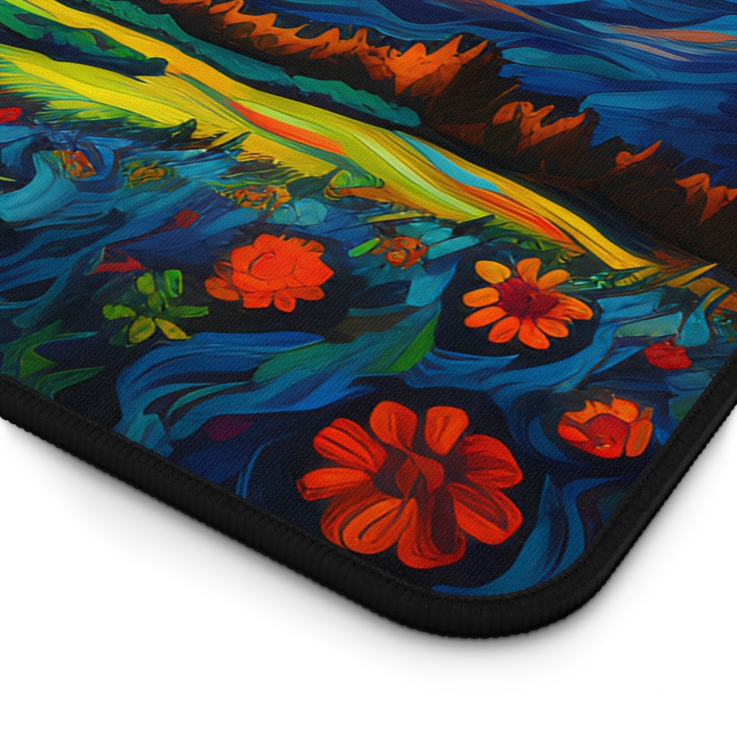 Peaceful Fields Desk Mat