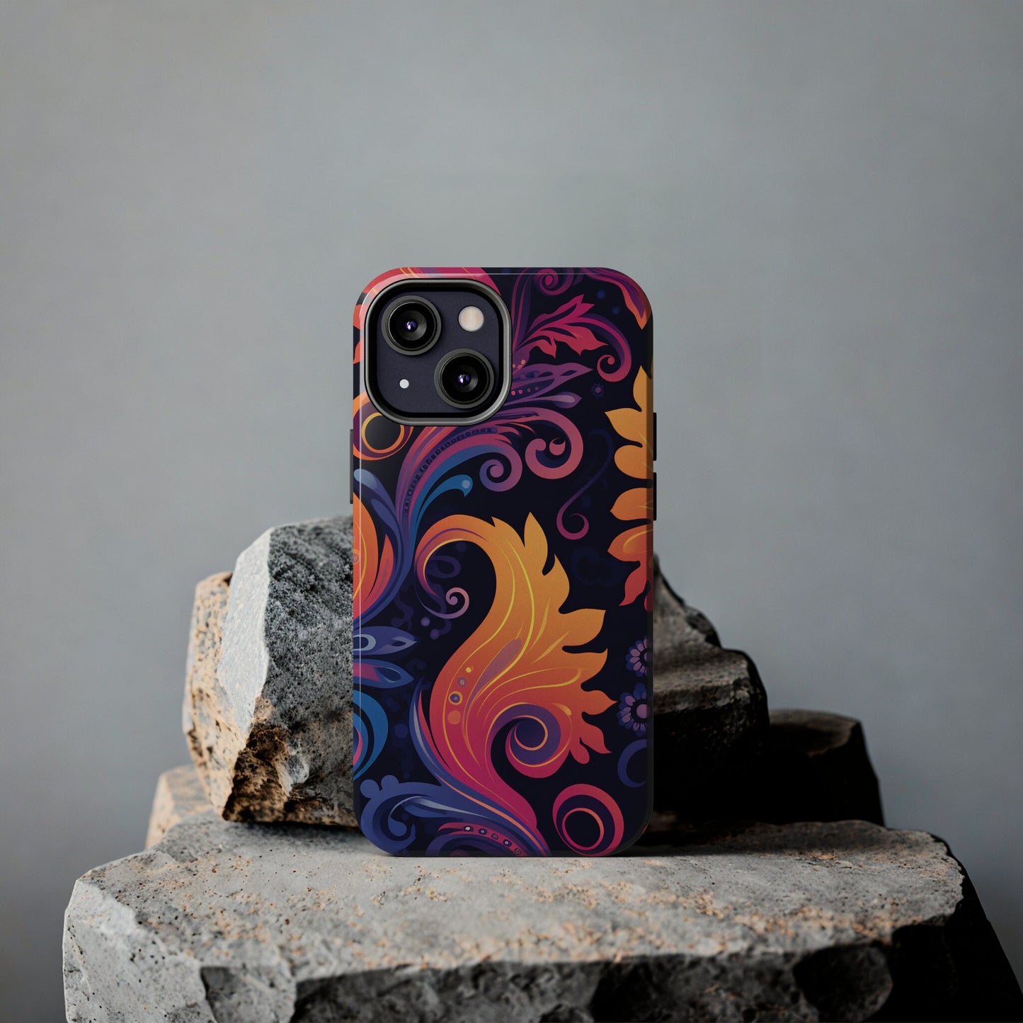 Sunset Serenade Paisely Phone Case