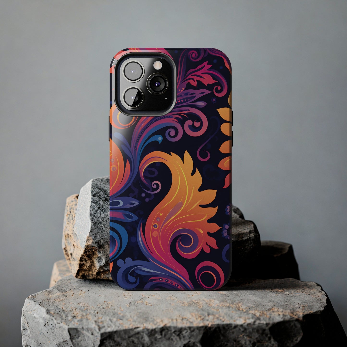 Sunset Serenade Paisely Phone Case